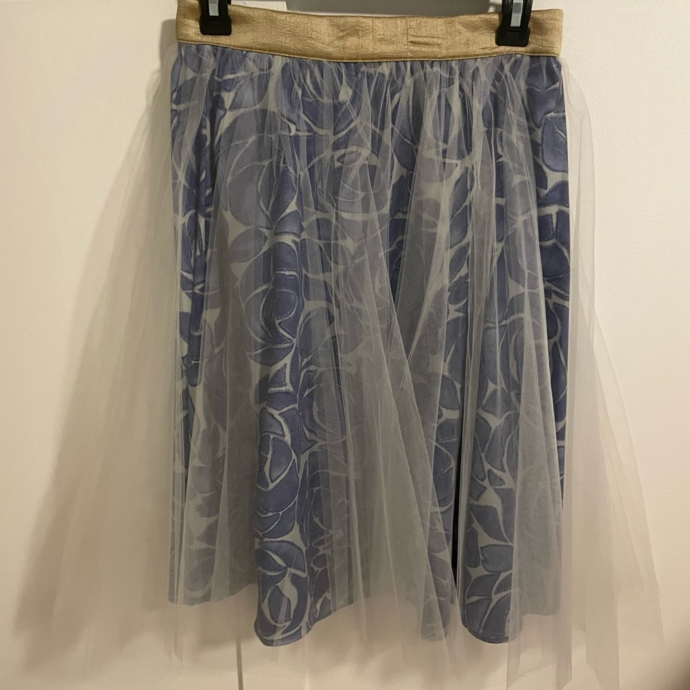 Anthropologie; Alexandra Greco tulle skirt